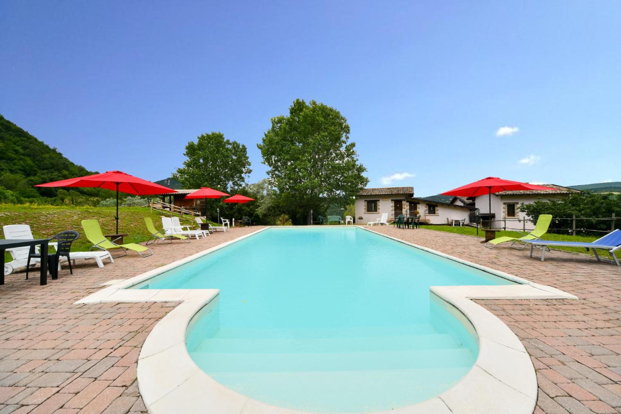 Agriturismo Valle Tezze Cascia Eksteriør bilde