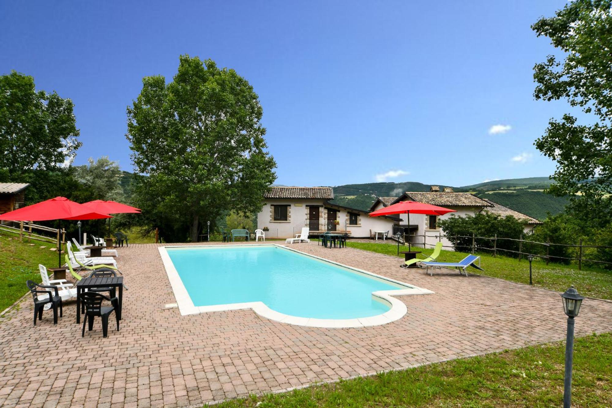 Agriturismo Valle Tezze Cascia Eksteriør bilde